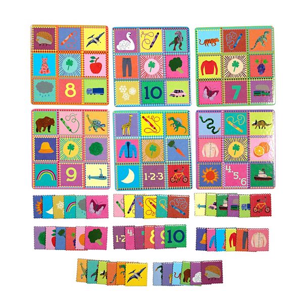 限定版 eeBoo Preschool Sorting Practice - Know I Things Bingo: ビンゴ・くじ