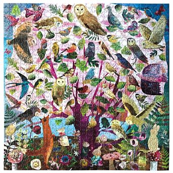 eeboo Piece & Love: Parliament of Owls 1000 pc Puzzle