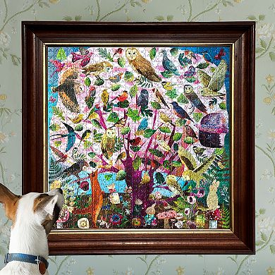 eeboo Piece & Love: Parliament of Owls 1000 Piece Puzzle