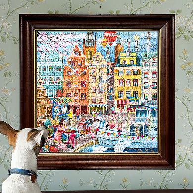eeboo Piece & Love: Stockholm 1000 Piece Puzzle Square Jigsaw