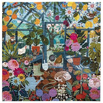 eeboo Piece & Love: English Greenhouse 1000 pc Jigsaw Puzzle