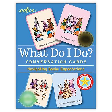 eeboo What Do I Do? Conversation Flashcards