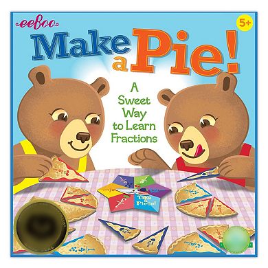 eeboo Make a Pie Fraction Game