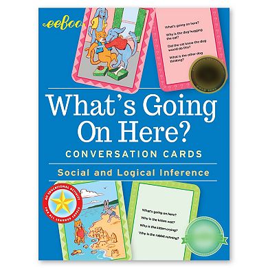 eeboo What's Going On Here? Conversation Flashcards