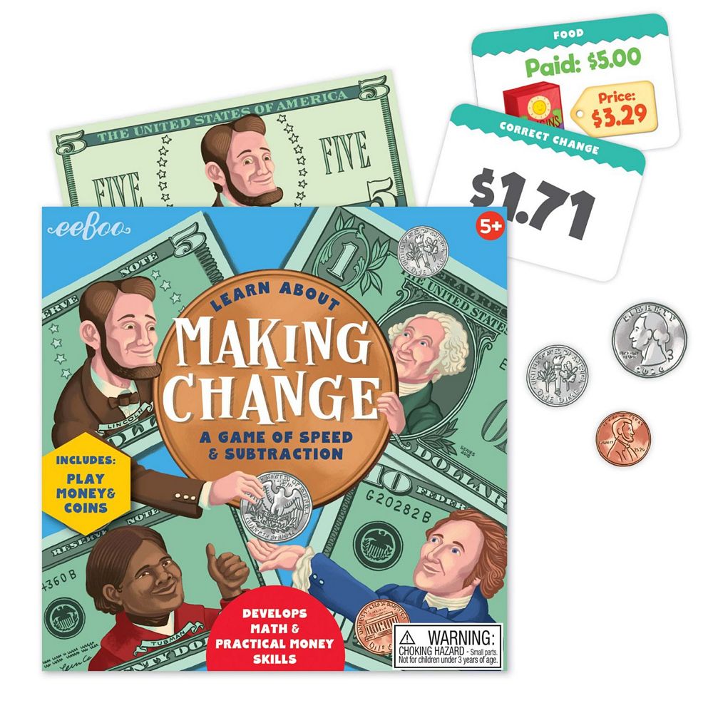 eeBoo Learn About Making Change Game
