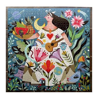 eeboo Piece and Love Mother Earth 1000 pc Jigsaw Puzzle