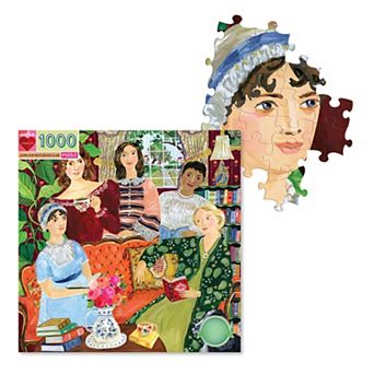 eeboo Piece and Love Jane Austen's Book Club 1000 pc Jigsaw Puzzle