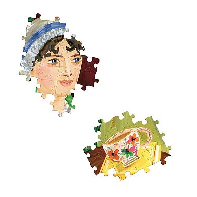 eeboo Piece and Love Jane Austen's Book Club 1000 Piece Jigsaw Puzzle