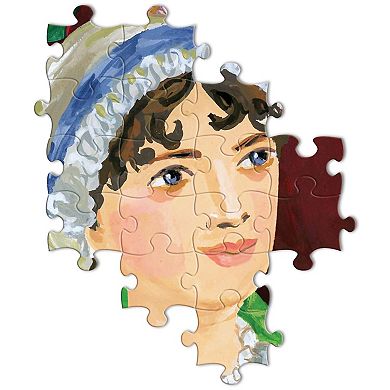 eeboo Piece and Love Jane Austen's Book Club 1000 Piece Jigsaw Puzzle