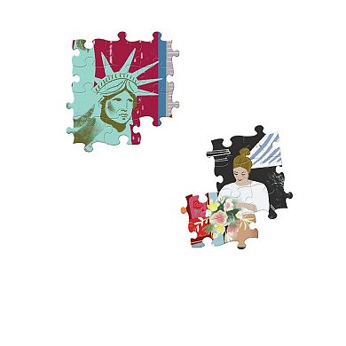 eeboo Piece and Love New York Life 1000 Piece Jigsaw Puzzle