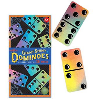 eeboo Giant Shiny Holographic Foil Dominoes