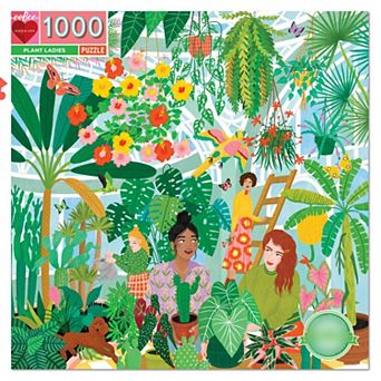 eeboo Piece and Love Plant Ladies 1000 pc Jigsaw Puzzle