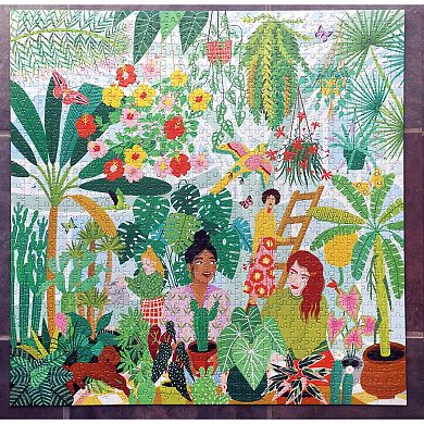 eeboo Piece and Love Plant Ladies 1000 Piece Jigsaw Puzzle