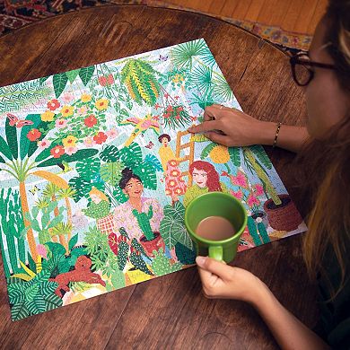 eeboo Piece and Love Plant Ladies 1000 Piece Jigsaw Puzzle