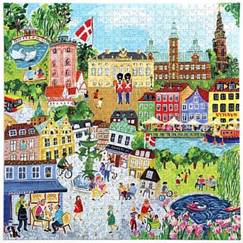 eeboo Piece and Love Copenhagen 1000 pc Jigsaw Puzzle