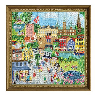 eeboo Piece and Love Copenhagen 1000 Piece Jigsaw Puzzle