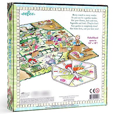 eeboo Gathering a Garden Board Game