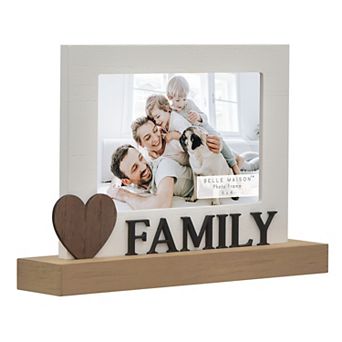 Belle Maison 6" x 4" Family Frame Table Decor