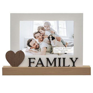 Belle Maison 6" x 4" Family Frame Table Decor