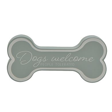 Belle Maison 3.25" x 7" Dog Caption Box Table Decor
