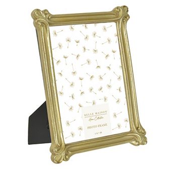 Belle Maison 5"x 7" Gold Resin Scroll Tabletop Frame