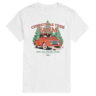 Big & Tall Ford Christmas Tree Farm 1949 F3 Graphic Tee