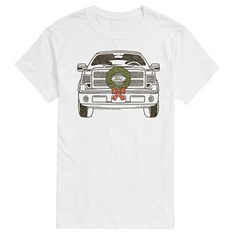 Big & Tall Ford F150 With Wreath Graphic Tee