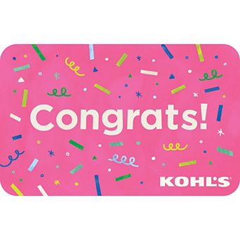 Congrats Confetti Gift Card
