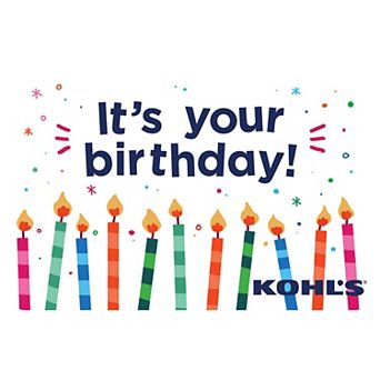 Birthday Candles Gift Card