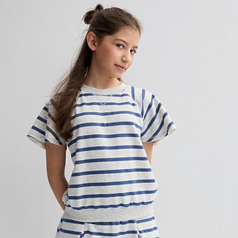 Girls 6-20 SO® Flutter Sleeve Sweatshirt in Regular & Plus Size