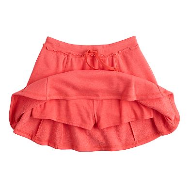 Girls 6-20 SO® Fleece Skort in Regular & Plus Size