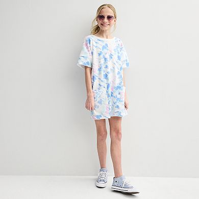 Girls 6-20 SO® Relaxed Short Sleeve Romper in Regular & Plus Size