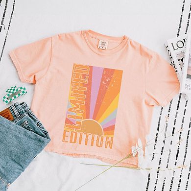 Limited Edition Sun Relaxed Fit Cropped Tee