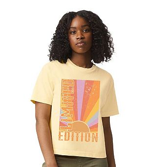 Limited Edition Sun Relaxed Fit Cropped Tee