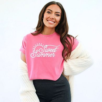 Sweet Summer Garment Dyed Tees