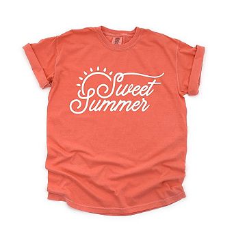 Sweet Summer Garment Dyed Tees