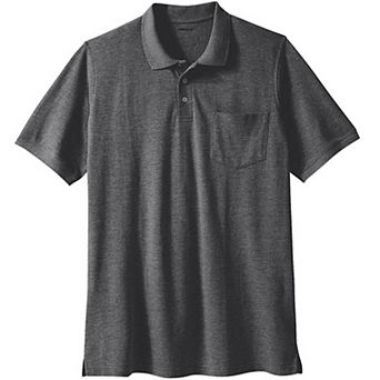 Liberty Blues by KingSize Men's Big & Tall Longer-Length Shrink-Less Cotton Polo