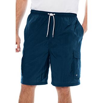 KingSize Men's Big & Tall 8 Cargo Swim Trunks