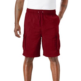 KingSize Men's Big & Tall 8 Cargo Swim Trunks