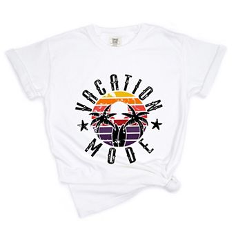 Simply Sage Market Vacation Mode Circle Garment Dyed Tee