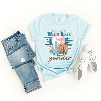 Simply Sage Market Wild Blue Yonder Short Sleeve Tee