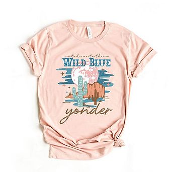 Simply Sage Market Wild Blue Yonder Short Sleeve Tee