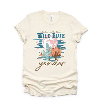 Simply Sage Market Wild Blue Yonder Short Sleeve Tee