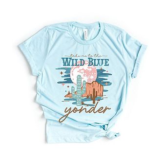 Simply Sage Market Wild Blue Yonder Short Sleeve Tee