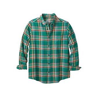 KingSize Men's Big & Tall Liberty Blues by KingSize Flannel Shirt