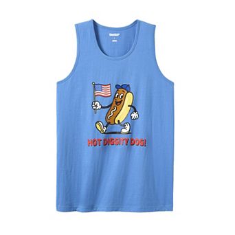 Liberty Blues by KingSize Men's Big & Tall Americana Tank
