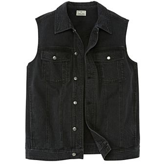 Liberty Blues by KingSize Men's Big & Tall Denim Vest