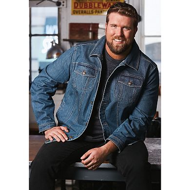 Liberty Blues by KingSize Men's Big & Tall Denim Jacket