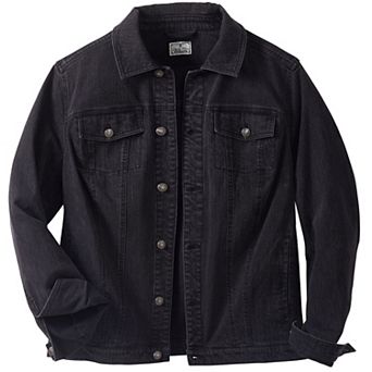 Liberty Blues By Kingsize Men's Big & Tall Denim Jacket