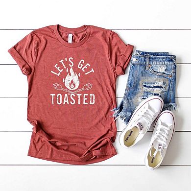 Let's Get Toasted Short Sleeve Graphic Tee